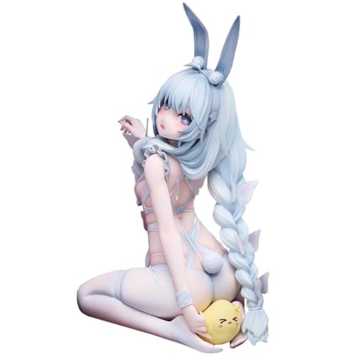 QAHEART MNF Le Malin Figures, Rn Pola Game Cartoon Figure Statues Sitting Pose Bunny Girl Anime Action Figurine 6.3IN/16CM - Mnf Le Malin - 6.3inch/16cm