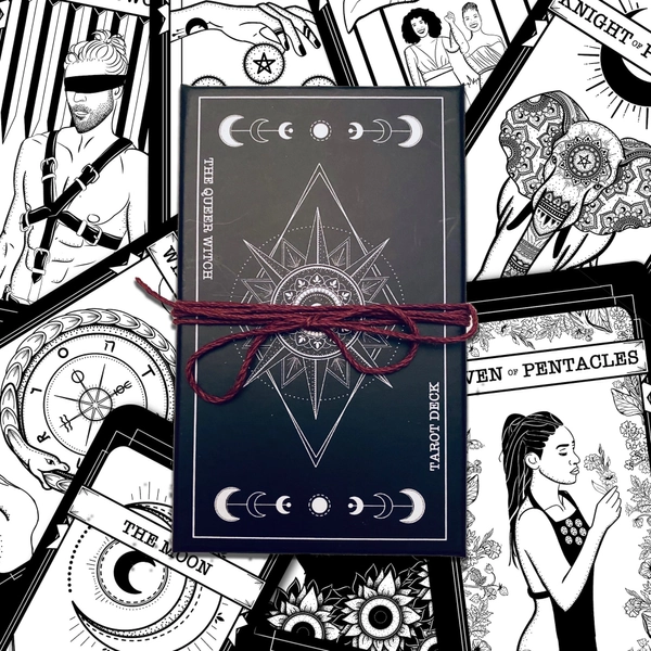 The Queer Witch Tarot Deck • 78 Card Indie Tarot Deck
