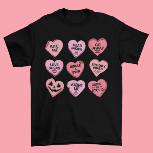 Candy Hearts T-shirt | M