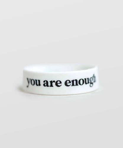 You Are Enough Silicone Bracelet | Default Title
