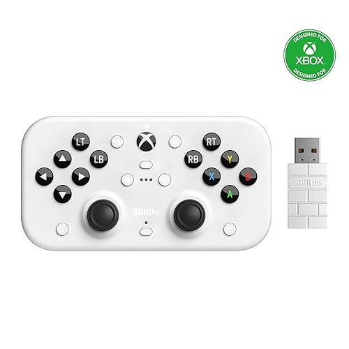8BitDo Lite SE 2.4G Wireless Controller for Xbox Series Gamepad with Hall Effect Joysticks Officially Licensed