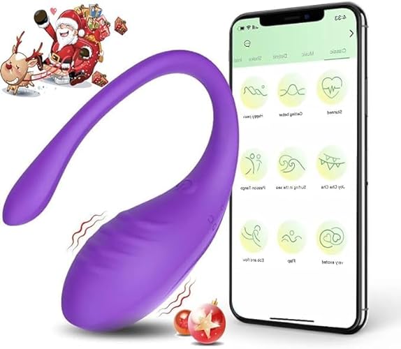 Remote Control On Phone Pantie-Vibrating Massage Tools for Date Night，vibratiers Small Wireless Massager Toy for Adult D553