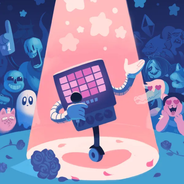 Mettaton: Live from Hotland | Offset 18"x24"