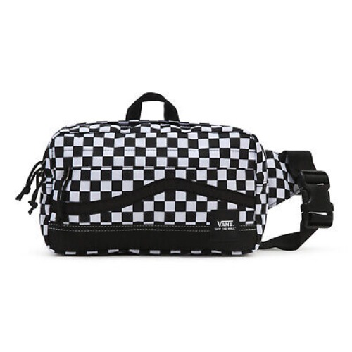 VANS CONSTRUCT CROSSBODY BACKPACK - BLACK WHITE CHECK  | eBay