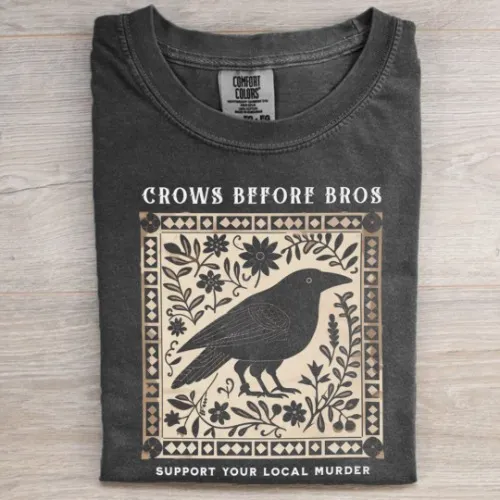 Crows Before Bros T-shirt