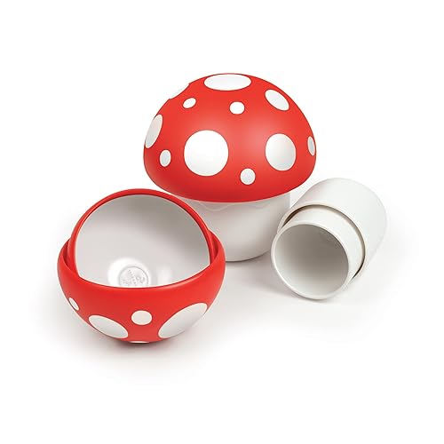 Genuine Fred MUSHROOM CUPS, Nesting Mushroom Measuring Cups