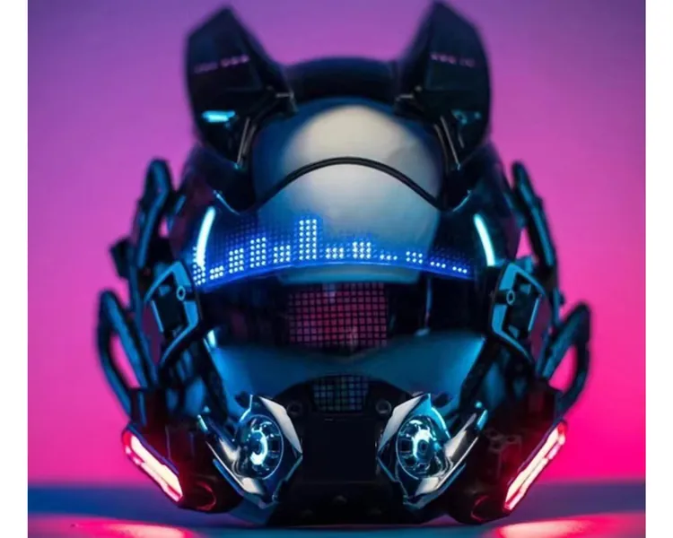 Cyberpunk mask - cyber mask - Samurai helmet - Tactical helmet Cosplay - Cyberpunk Cosplay