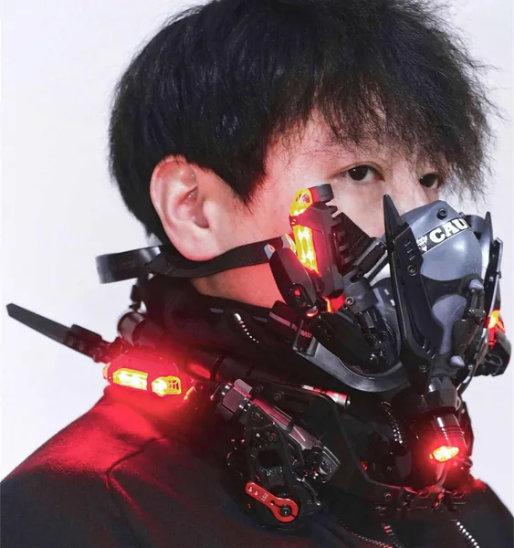 Cyberpunk mask, cyber mask, Tactical helmet Cosplay, Cyberpunk Cosplay, gift for men, Party mask