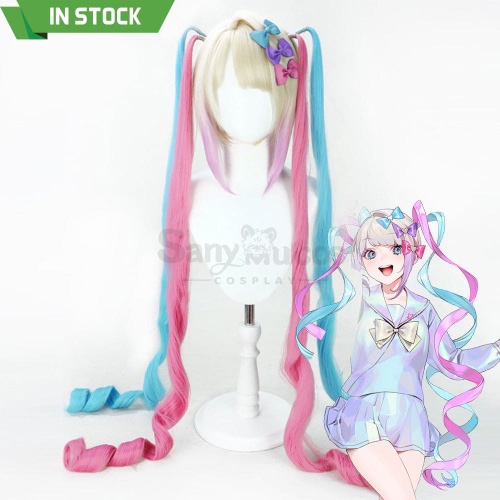 【In Stock】Game Needy Streamer Overload Cosplay KAngel Cosplay Wig