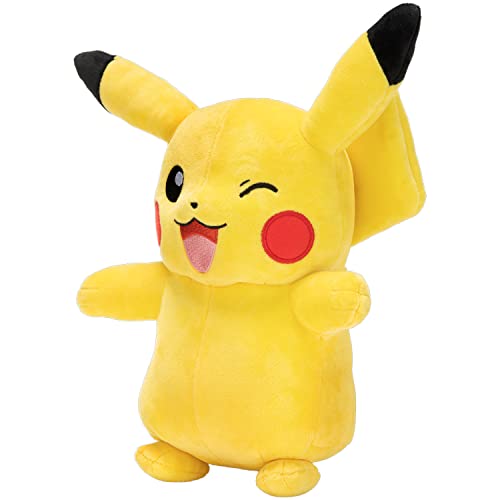 Bandai - Peluche Pokémon - Peluche Pikachu 30 cm - PKW97730