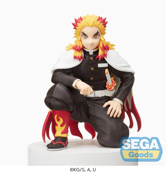 Demon Slayer: Kimetsu No Yaiba - Kyojuro Rengoku -Hashira Meeting - Sega PM Perching Prize Figure (Pre-order) Aug 2022