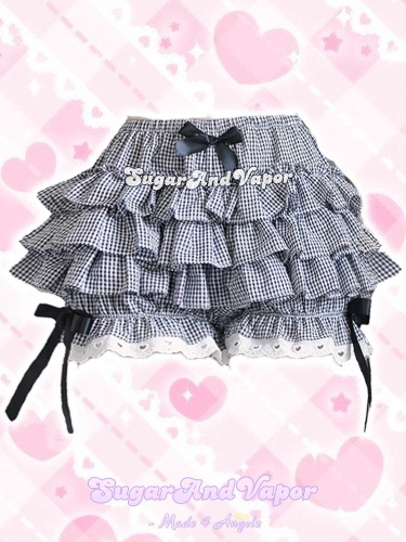 Littleforbig Women High Waisted Elastic Mini Skirt Bralette Panty