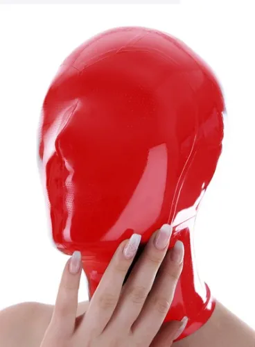 Custom red micro perforated mask