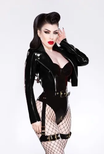 Cropped Biker Jacket