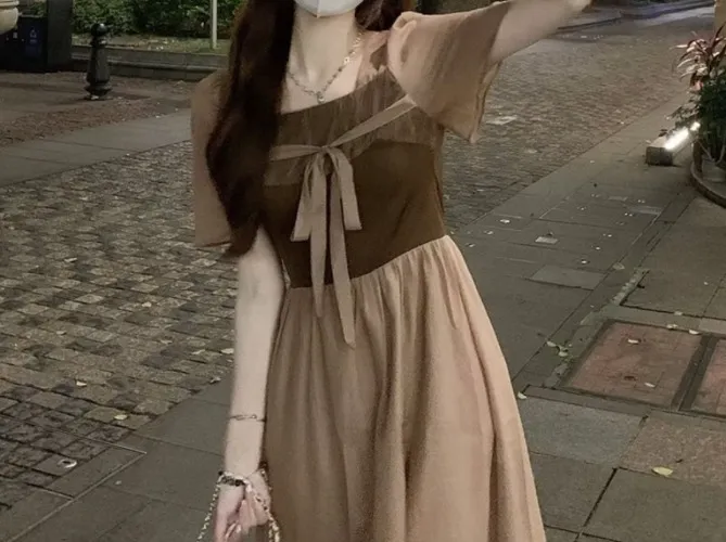 french gentle chic dress