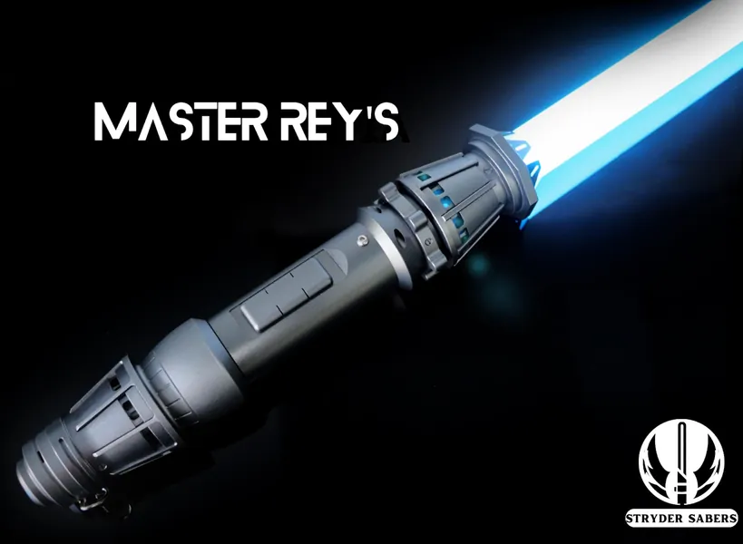 Rey Skywalker Force FX Xenopixel/RGB/Proffieboard 2.2 Lightsaber, Star Wars Aluminum Heavy Dueling Light Saber, Smoothswing, Motion Control