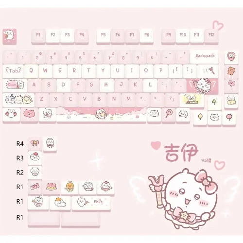 Teclas de Chiikawa u u wawa uwa❤️❤️