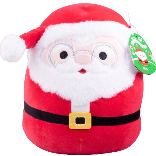 Squishmallow 10" Santa Claus - Christmas Official Kellytoy - Cute and Soft Holiday Plush Stuffed Animal Toy - Great Gift for Kids - 