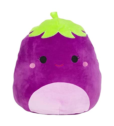 Squishmallows Official Kellytoy Plush 12/'' Ultrasoft Stuffed Animal Toy (Glenda The Eggplant), SQ20-012-AX