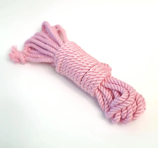 Pink Bamboo Silk Rope