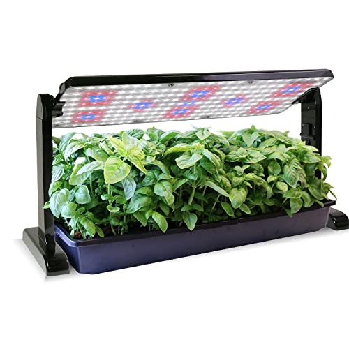 AeroGarden 45W LED Grow Light Panel - Grow Light for Plants, Includes Stand and Hanging Kit, Black - 45 Watts