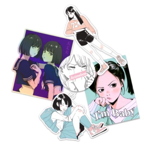 Kaleidoscope Stickers 5 Pack