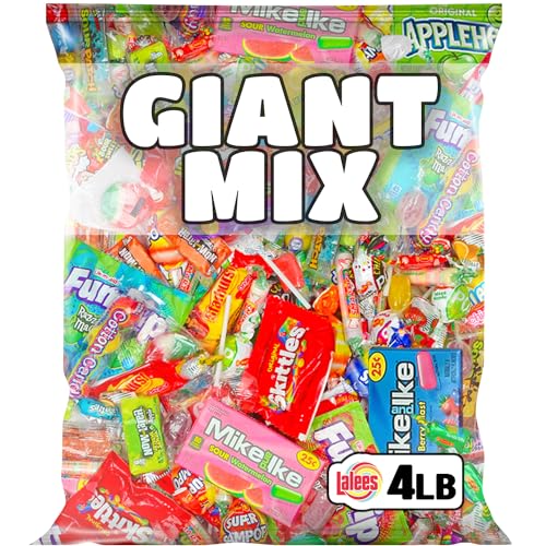 Candy Variety Pack - Pinata Stuffers - 4 Pounds - Bulk Candy - Easter Candies Favors - Individually Wrapped Candy - Assorted Party Mix - Mixed Big Bag Candy - 4 Pound (Pack of 1)