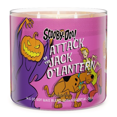 Attack of the Jack-O’-Lantern 3-Wick Scooby-Doo Candle