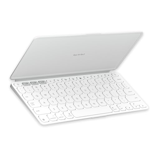 Logitech Keys-to-GO 2 Portable Wireless iPad Keyboard - Pale Gray