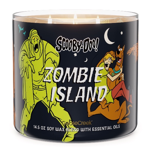 Zombie Island 3-Wick Scooby-Doo Candle