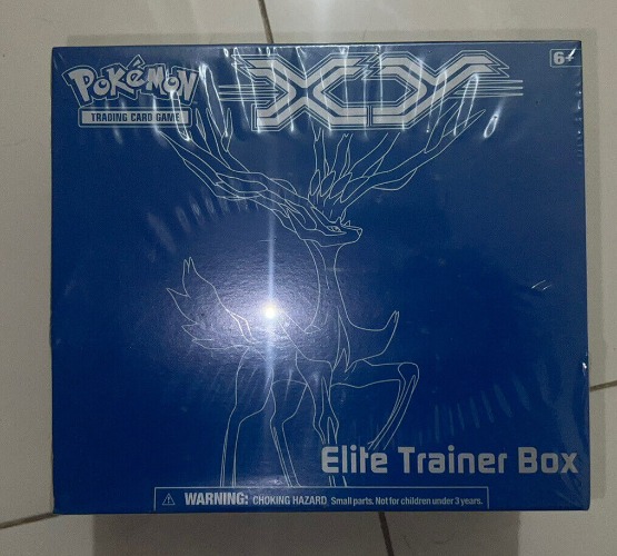 Pokemon XY Base Set Xerneas Blue Elite Trainer Box ETB Booster Packs Cards