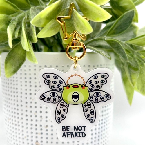 Biblically Accurate Frog Keychain - B Grade