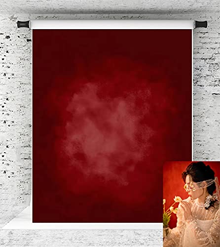 Red photography backdrop
