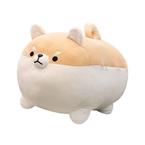 19.6" Stuffed Animal Shiba Inu Plush Toy Anime Corgi Plush Soft Hugging Pillow, Kawaii Dog Plush Toy Gifts for Kids - Shiba Inu - 19.6"