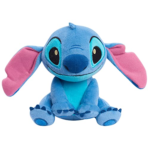 Disney’s Lilo & Stitch 7.5 Inch Beanbag Plushie, Floppy Ears Stitch, Officially Licensed Kids Toys for Ages 2 Up by Just Play