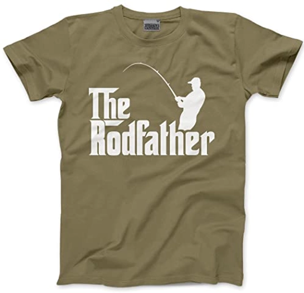 The Rodfather - Fathers Day Dad Father Gift - Mens T-Shirt
