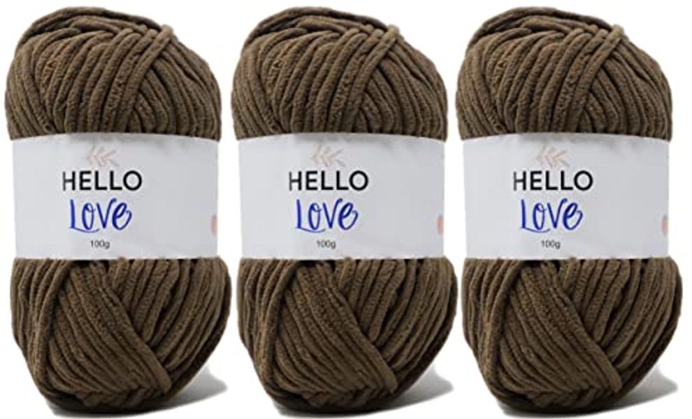 Hello Love - Baby Blanket Yarn 300g - Mocha
