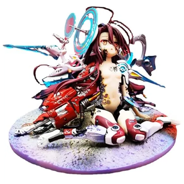NO Game NO Life Figures, Shuvi Doura Action Figure Statue 13cm/5.1inch PVC Character Figurine Model Collectible Gift for Anime Fans