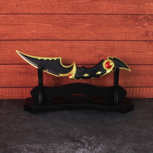 Metal Ruin Dagger Blunt Blade Cosplay Prop Game Replica | Ruin Dagger With Wooden Holder