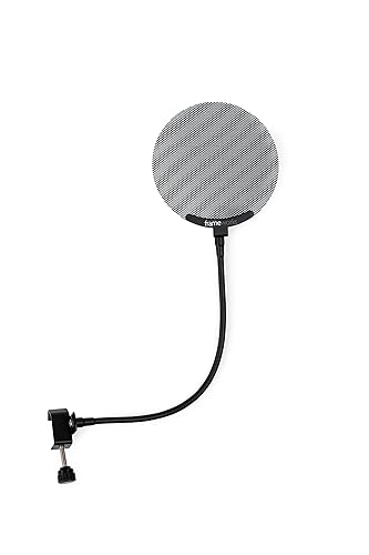 Gator Frameworks Metal Screen Pop Filter with 12.4-Inch Gooseneck (GFW-POPFILTER-MTL) - Metal Pop Filter