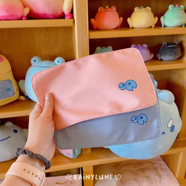 Frog Bag Ita Inserts | Medium / Pink & Blue