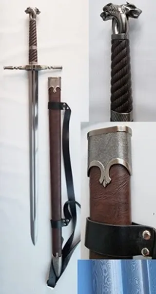 Movie Swords Folded Witcher Sword