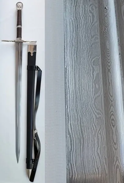 Movie Swords Folded Witcher Sword