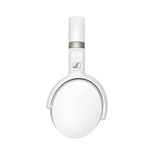 Sennheiser HD 450BT Bluetooth 5.0 Wireless Headphone with Active Noise Cancellation - White