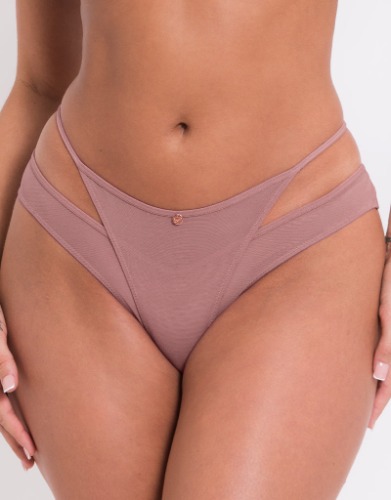 Scantilly Peep Show Brazilian Dusty Rose | XL