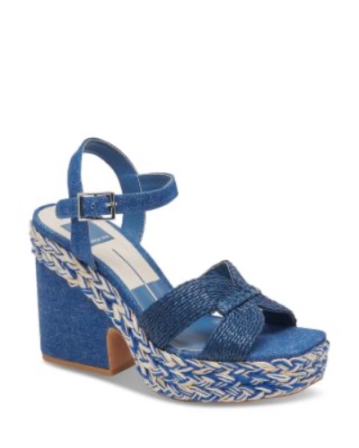 Women's Cale Ankle Strap Espadrille Platform Sandals