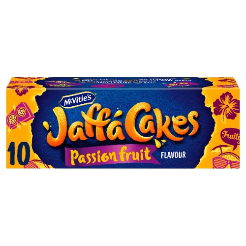 McVitie's Passion Fruit Jaffa Cakes, Pack of 10