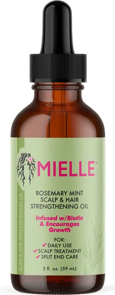Mielle Rosemary Mint Scalp & Hair Strenghening Oil, 59 ml, uniek, standaard