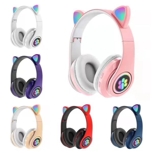 Kitty Bluetooth Headset: Colors, HiFi, Mic