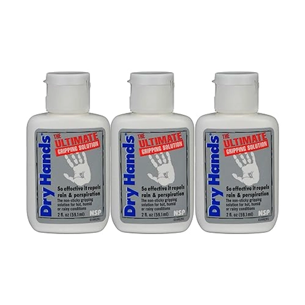 Dry Hands 2oz Ultimate Gripping Solution Golf/Sports 3-Pack